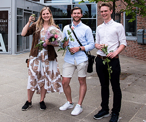Folkene bag Vejen til Viden: Maja, Andreas og Casper