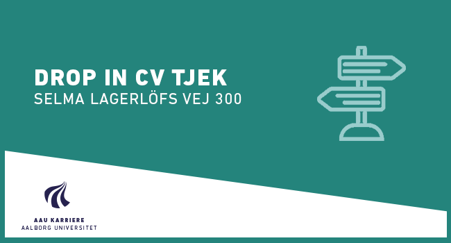 Drop in cv-tjek på Selma Lagerløfs Vej 300 (Forår 2020)