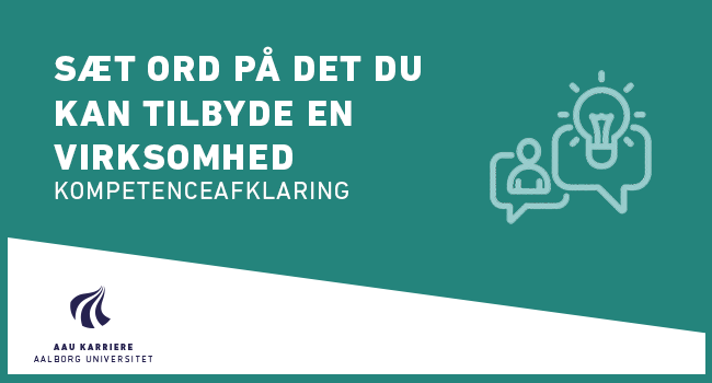 Sæt ord på det, du kan tilbyde en virksomhed (forår 2020)
